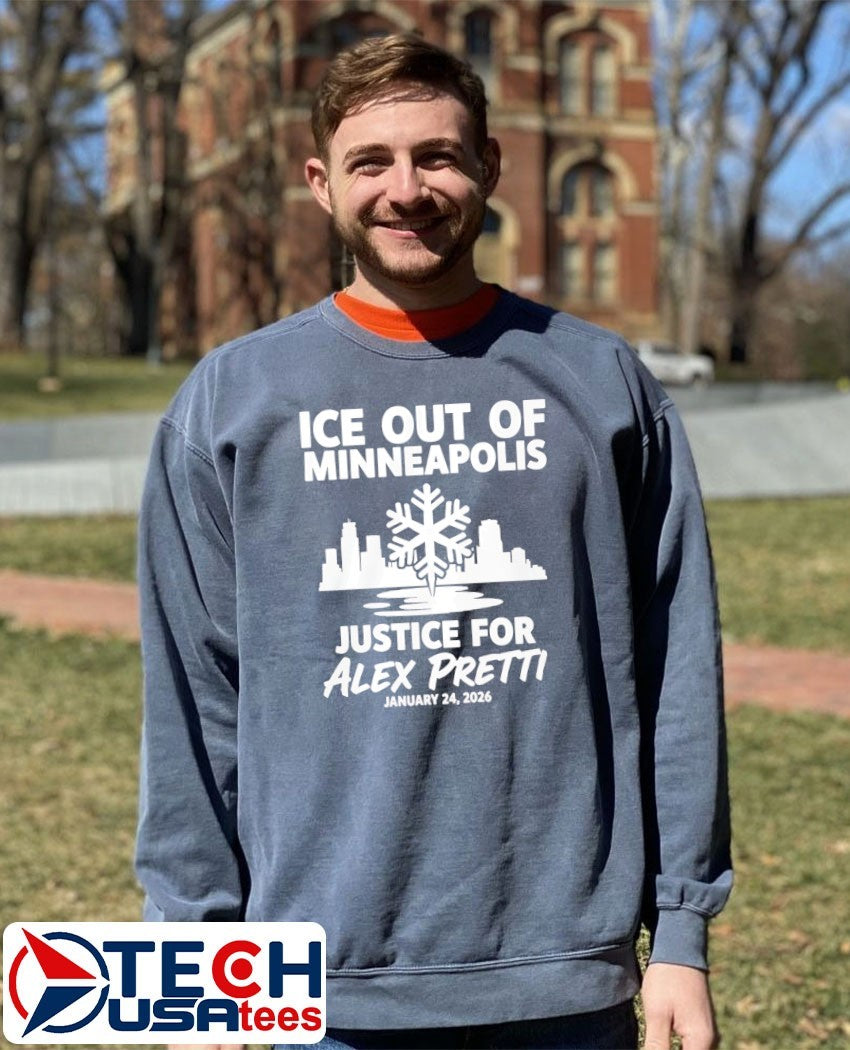 Justice for Alex Pretti Murdered by ICE in Minneapolis Anti ICE shirt