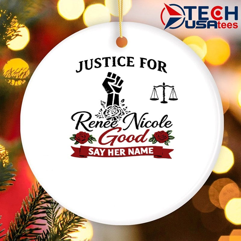 Justice for Renee Nicole Good say her name 2026 shirt