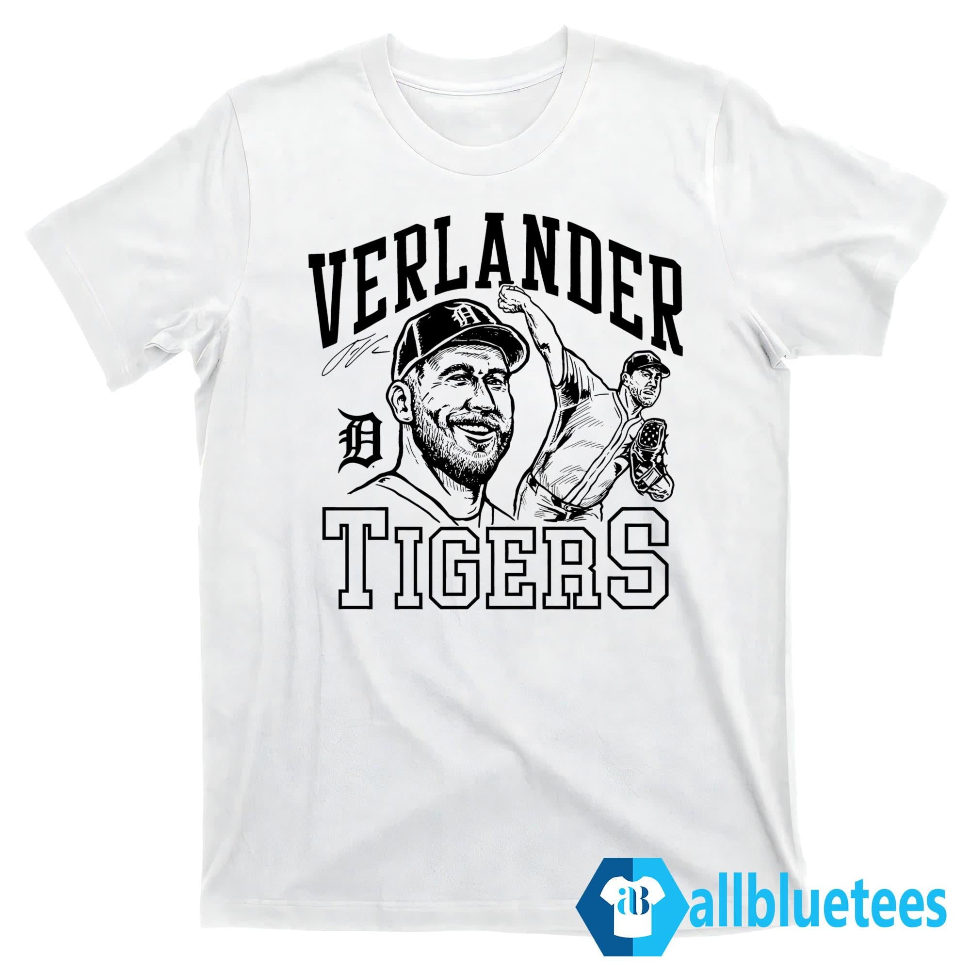 Justin Verlander Tigers Shirt