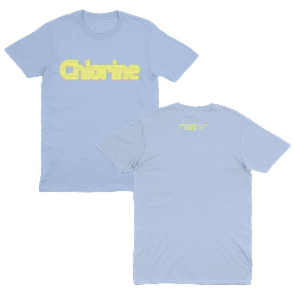 CHLORINE Light Blue T-Shirt Hoodie, Sweatshirt | CoreVibeTees.com (Image 1)