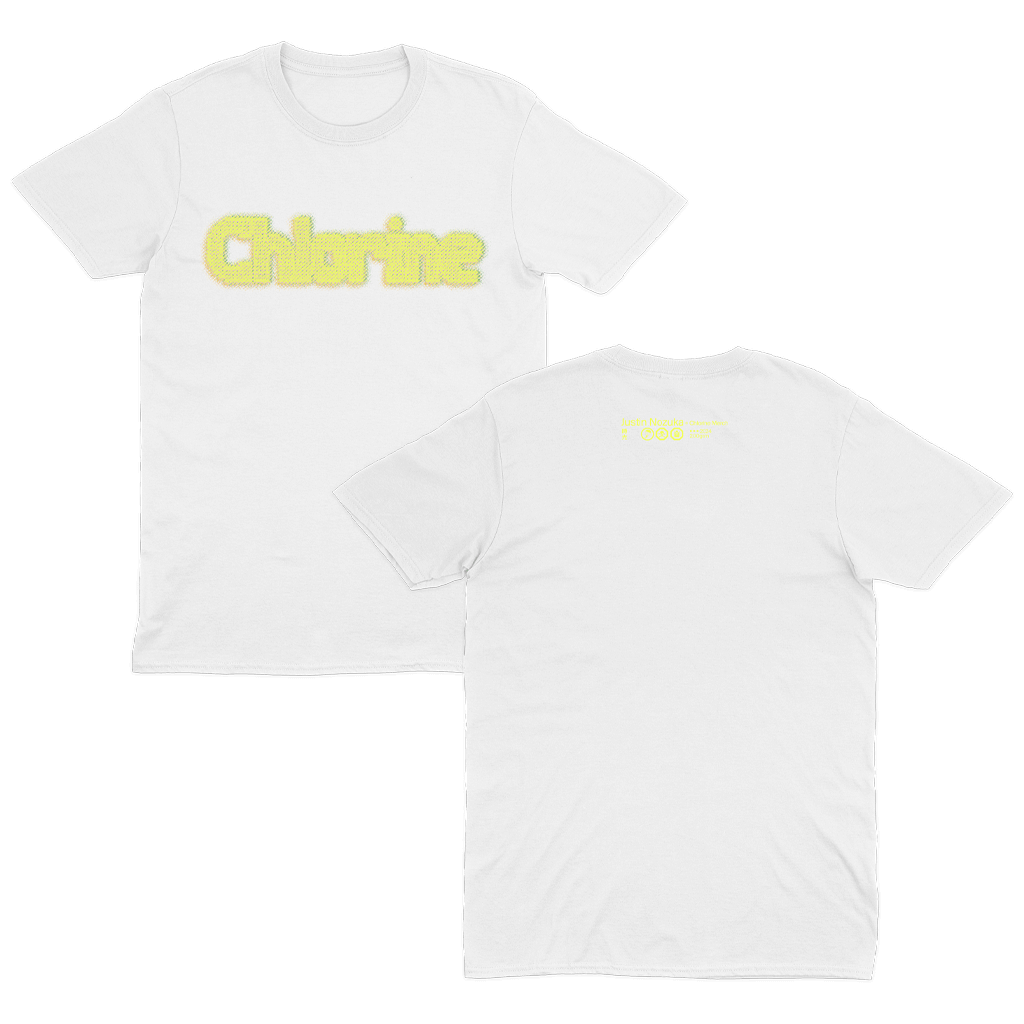 CHLORINE White T-Shirt Hoodie, Sweatshirt | CoreVibeTees.com (Image 1)