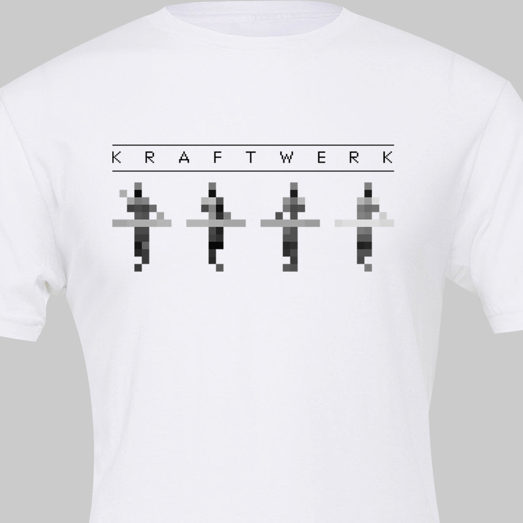 Pixel Man White T-Shirt Hoodie, Sweatshirt | CoreVibeTees.com (Image 2)
