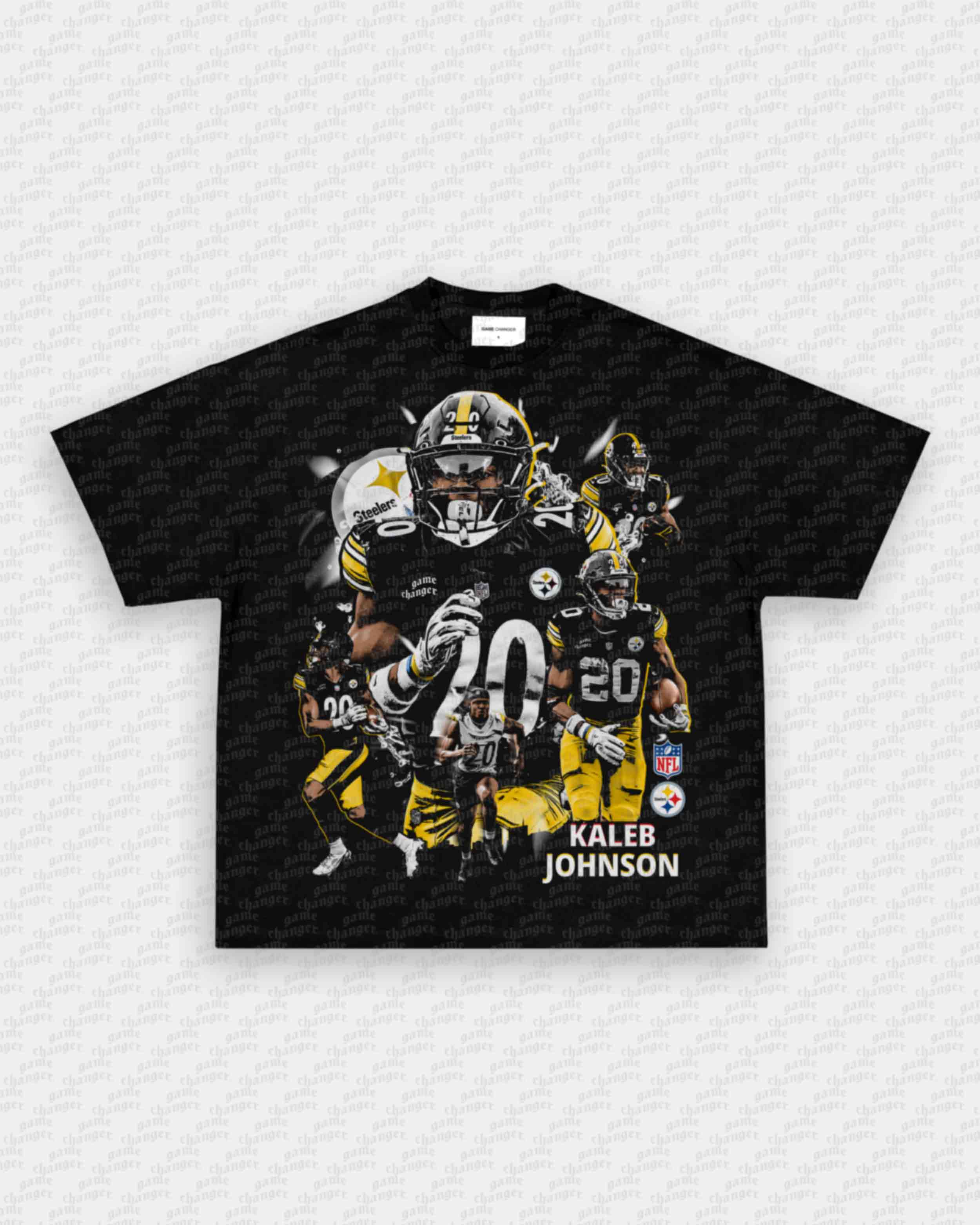KALEB JOHNSON - STEELERS TEE Hoodie, Sweatshirt | CoreVibeTees.com (Image 1)