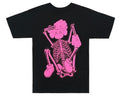 KAWS Skeleton New Fiction T-Shirt Pink 2021 (KAWS-SS02) Men's Size S-XXL Hoodie, Sweatshirt | CoreVibeTees.com