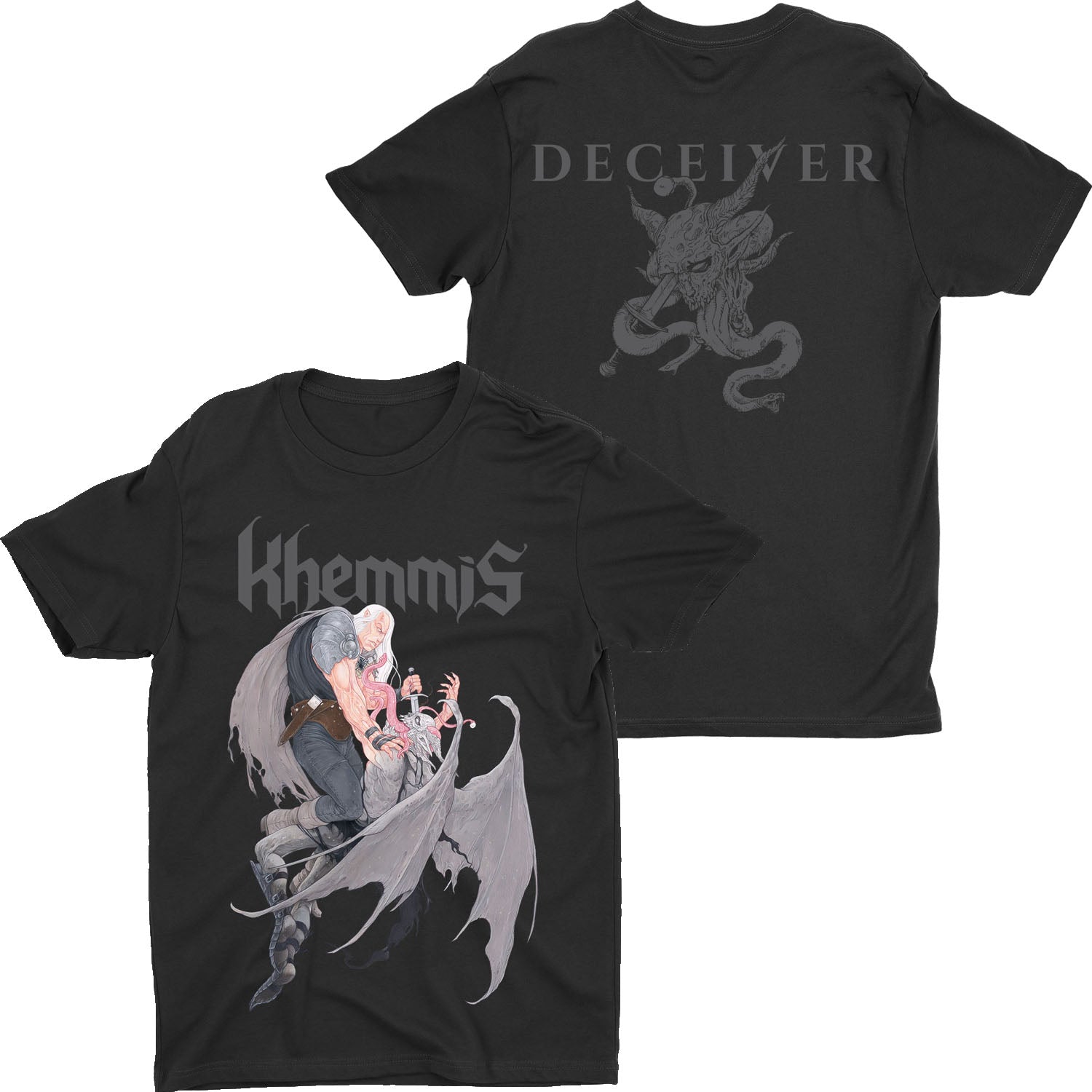 Khemmis - Deceiver t-shirt Hoodie, Sweatshirt | CoreVibeTees.com (Image 1)