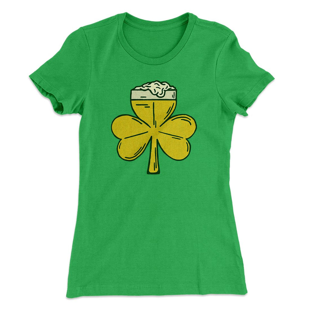 Beer Shamrock Women's T-Shirt Hoodie, Sweatshirt | CoreVibeTees.com (Image 1)