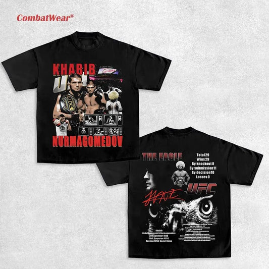 KHABIB NURMAGOMEDOV TEE , Boxing T-shirt, Fighter Tee, Boxer Shirt, Sports Shirt, Boxing Merch, Vintage Boxing Tee, Graphic Boxing Champ T-Shirt