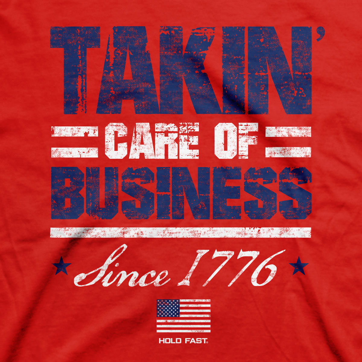 HOLD FAST Mens T-Shirt 1776 Hoodie, Sweatshirt | CoreVibeTees.com (Image 2)