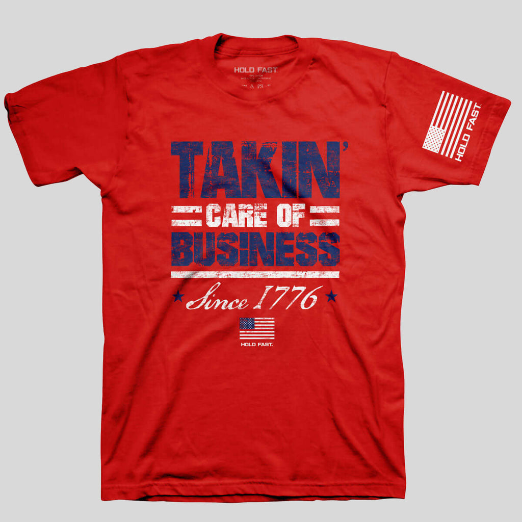 HOLD FAST Mens T-Shirt 1776 Hoodie, Sweatshirt | CoreVibeTees.com (Image 1)