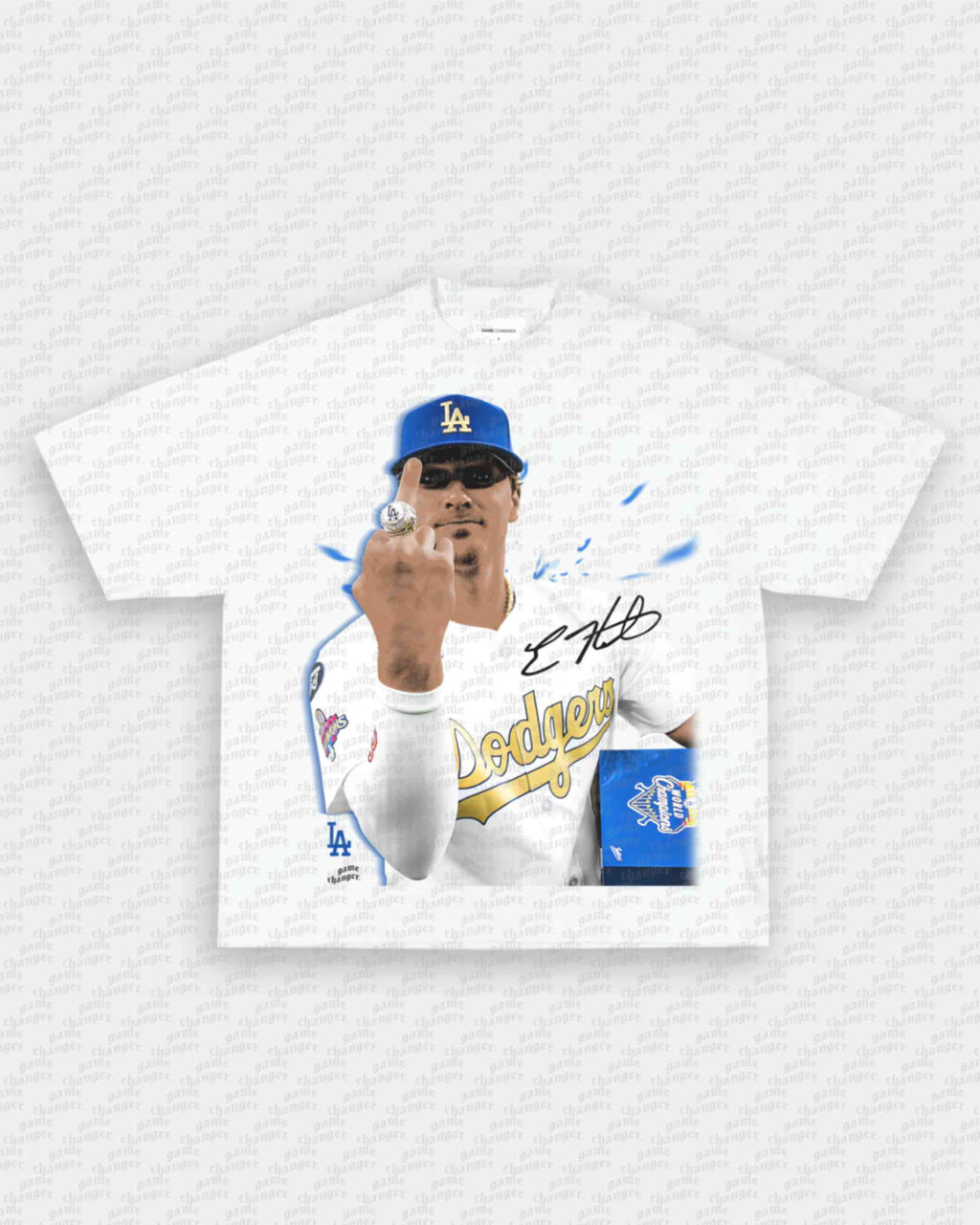 KIKE HERNANDEZ V2 TEE Hoodie, Sweatshirt | CoreVibeTees.com (Image 1)