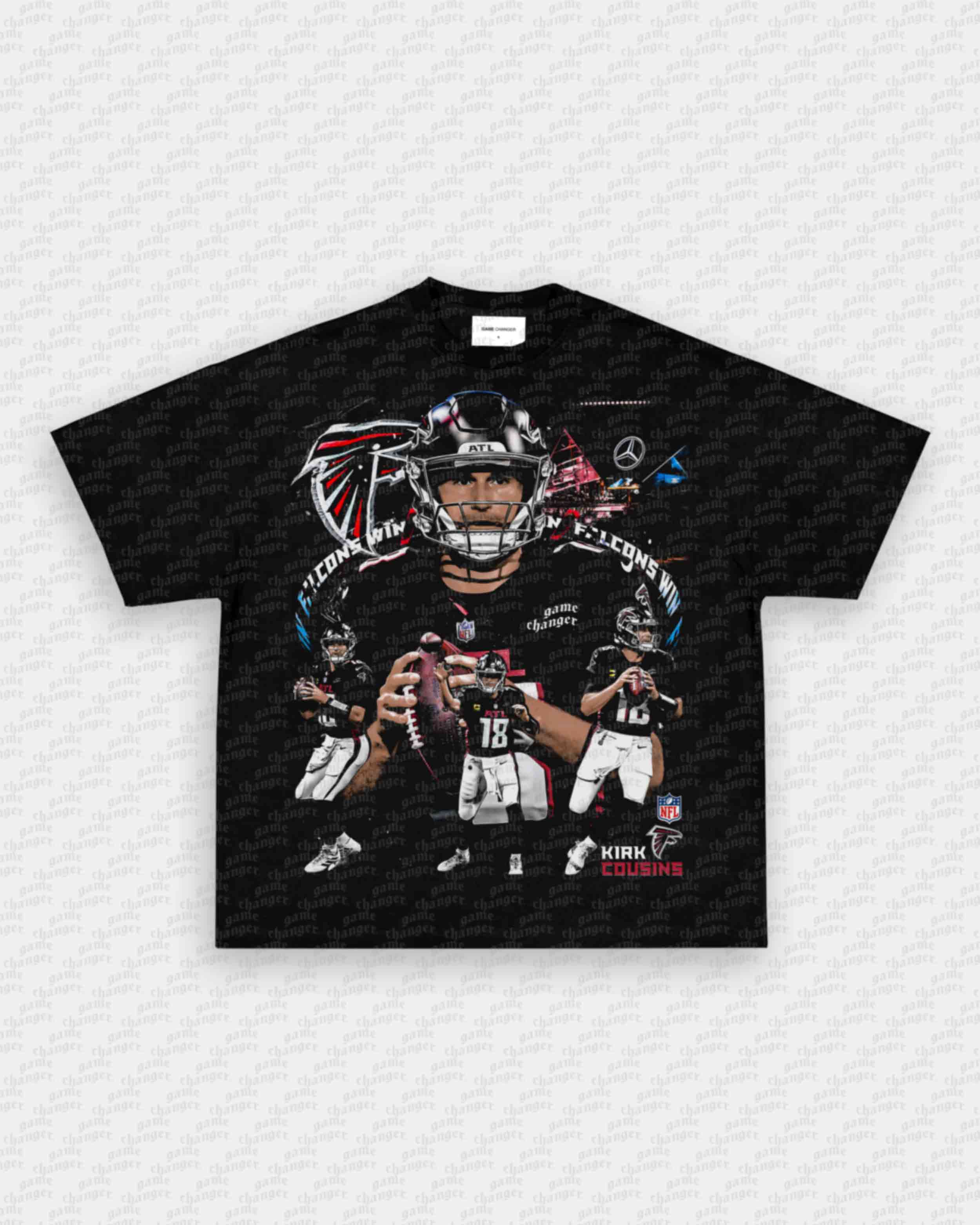 KIRK COUSINS - FALCONS TEE Hoodie, Sweatshirt | CoreVibeTees.com (Image 5)