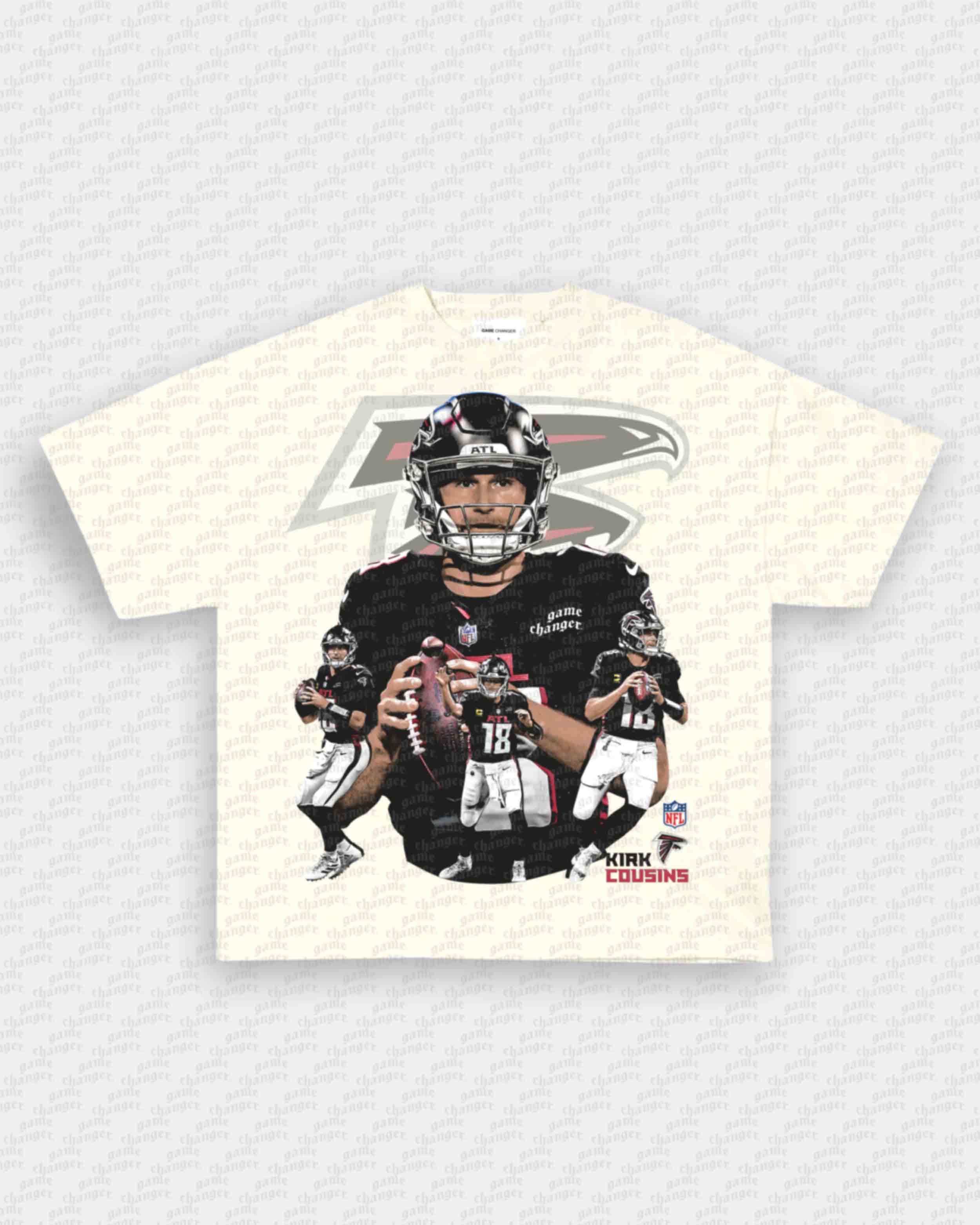 KIRK COUSINS - FALCONS TEE Hoodie, Sweatshirt | CoreVibeTees.com (Image 2)
