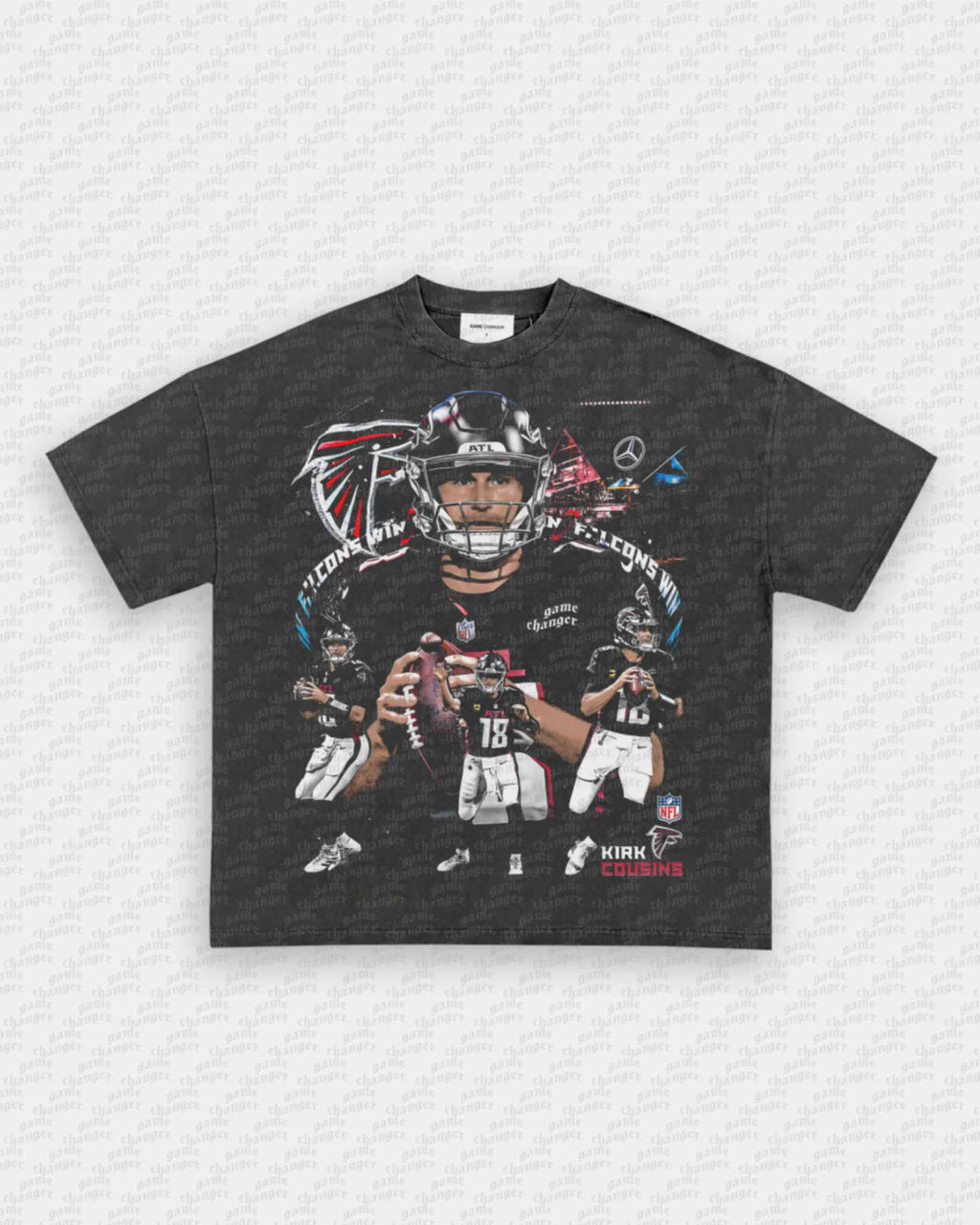 KIRK COUSINS - FALCONS TEE Hoodie, Sweatshirt | CoreVibeTees.com (Image 4)