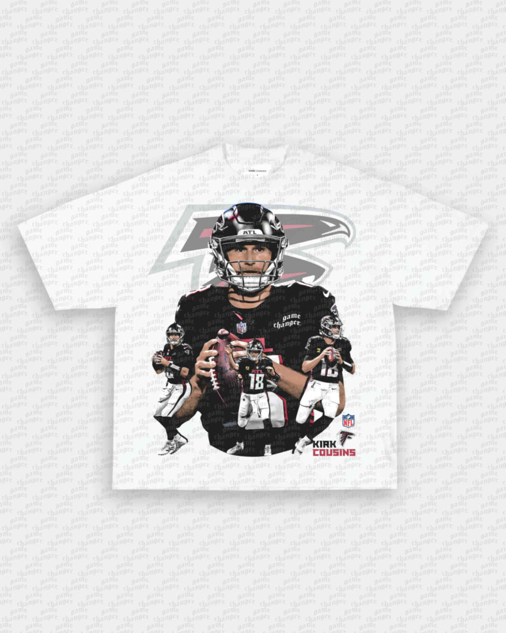 KIRK COUSINS - FALCONS TEE Hoodie, Sweatshirt | CoreVibeTees.com (Image 3)