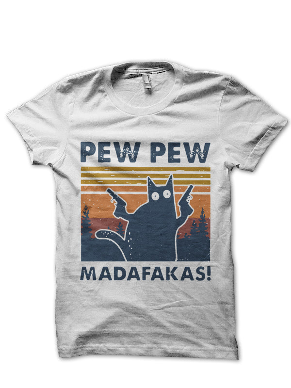 CAT PEW-PEW TSHIRT Hoodie, Sweatshirt | CoreVibeTees.com