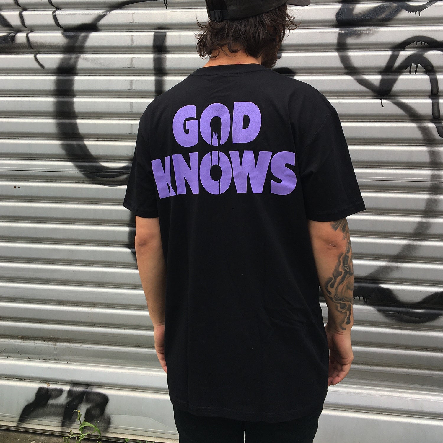 God Knows Tee (Black) Hoodie, Sweatshirt | CoreVibeTees.com (Image 2)