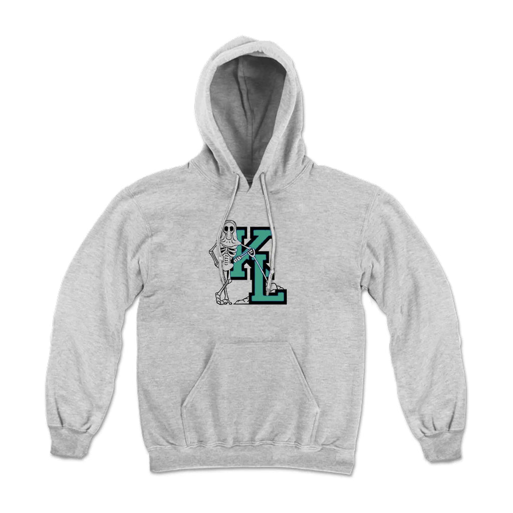 Grave Digger Hoodie (Grey/Green) T-Shirts, Sweatshirt | CoreVibeTees.com (Image 1)