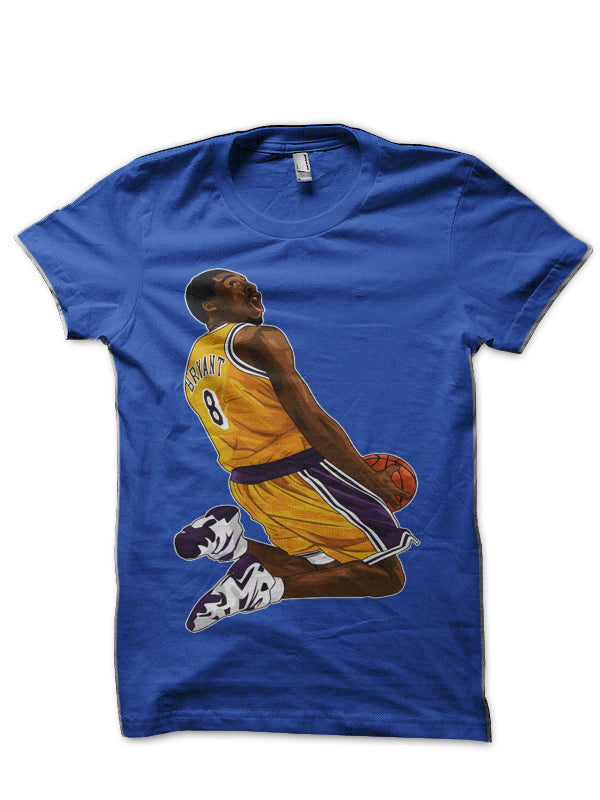 Kobe Bryant-Mamba Dunk Royal Blue T-Shirt Hoodie, Sweatshirt | CoreVibeTees.com