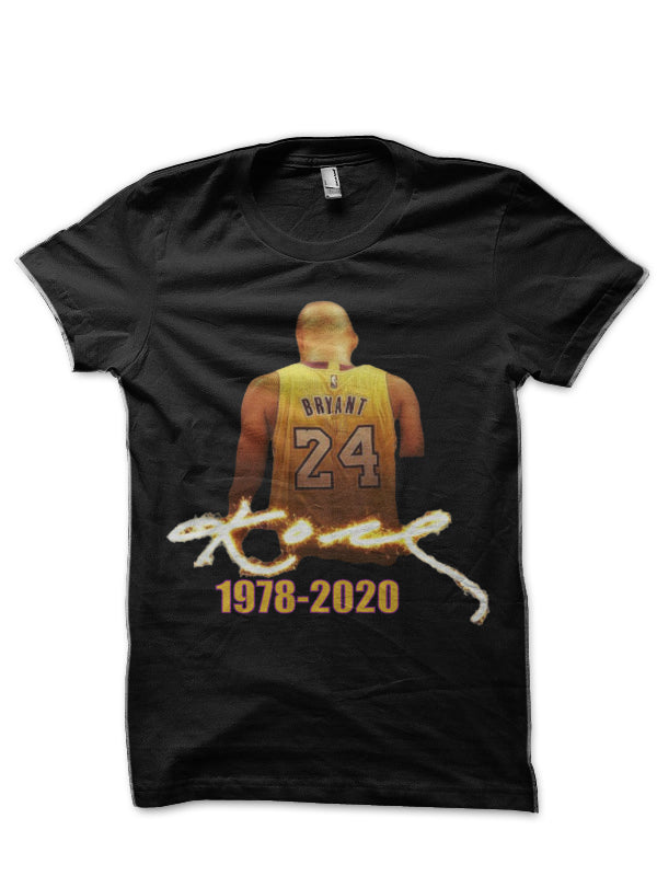RIP Kobe Bryant Black T-Shirt Hoodie, Sweatshirt | CoreVibeTees.com