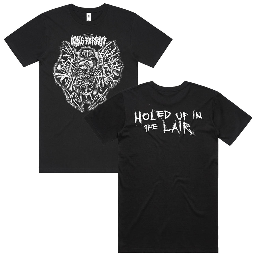 Holed Up in the Lair T-Shirt (Black) Hoodie, Sweatshirt | CoreVibeTees.com
