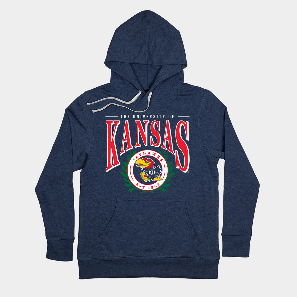 Vintage Kansas Jayhawks Hoodie Style001 T-Shirts, Sweatshirt | CoreVibeTees.com (Image 1)