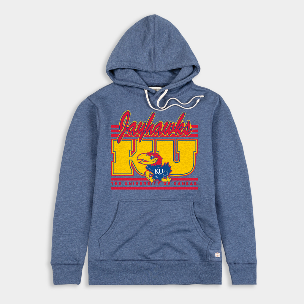 Kansas Jayhawks Vintage "KU" Hoodie T-Shirts, Sweatshirt | CoreVibeTees.com