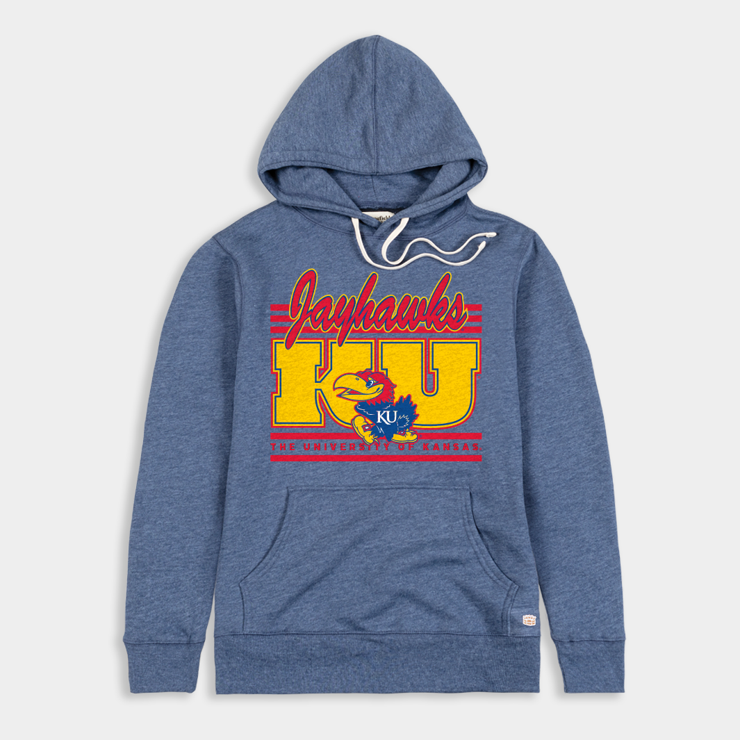 Kansas Jayhawks Vintage "KU" Hoodie T-Shirts, Sweatshirt | CoreVibeTees.com