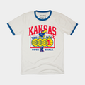 Kansas Basketball 1988 Champs Ringer Tee Hoodie, Sweatshirt | CoreVibeTees.com (Image 1)