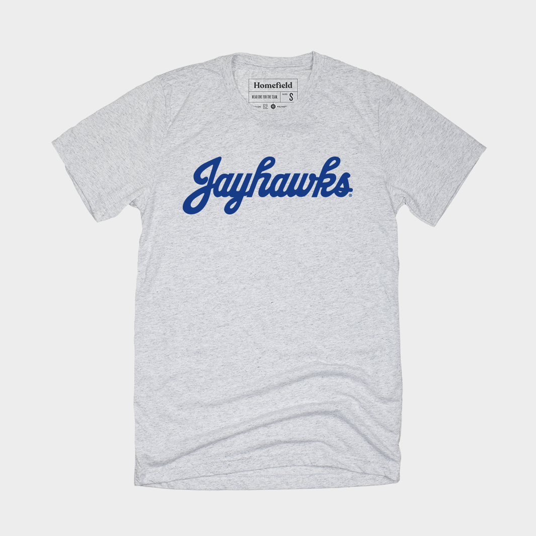 Classic Jayhawks Basketball Script Tee Hoodie, Sweatshirt | CoreVibeTees.com