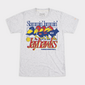 Vintage "Slammin' Jammin' Jayhawks" Tee Style001 Hoodie, Sweatshirt | CoreVibeTees.com (Image 1)