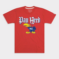 Vintage Kansas Jayhawks "Pay Heed" Tee Hoodie, Sweatshirt | CoreVibeTees.com (Image 1)