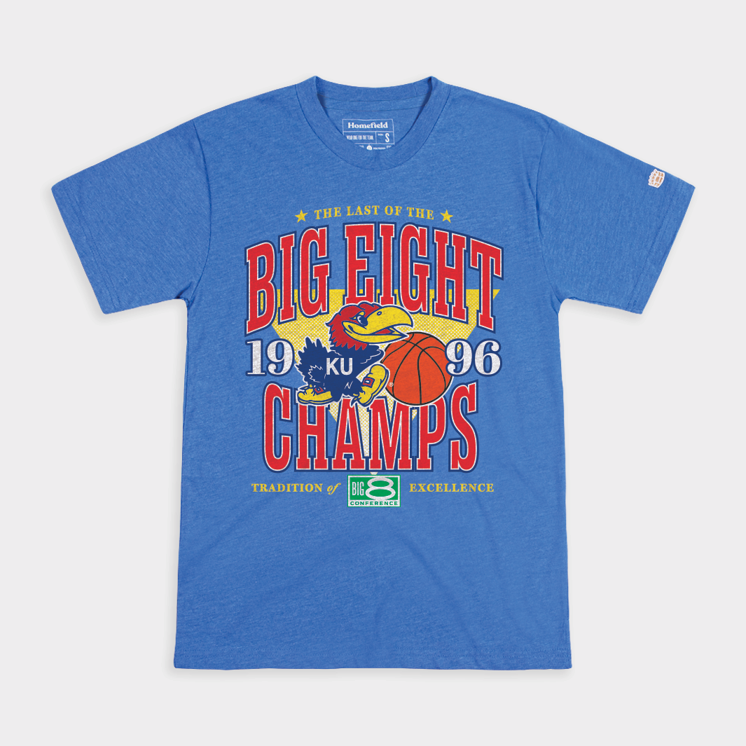 Retro Kansas 1996 Big Eight Champions Tee Hoodie, Sweatshirt | CoreVibeTees.com