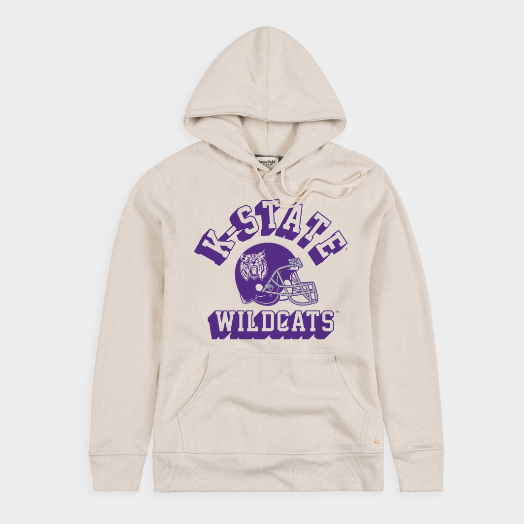 K-State Wildcats Football Retro Helmet Hoodie T-Shirts, Sweatshirt | CoreVibeTees.com