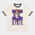 Vintage Slam Dunk Willie Wildcat K-State Ringer Tee Style001 Hoodie, Sweatshirt | CoreVibeTees.com (Image 1)