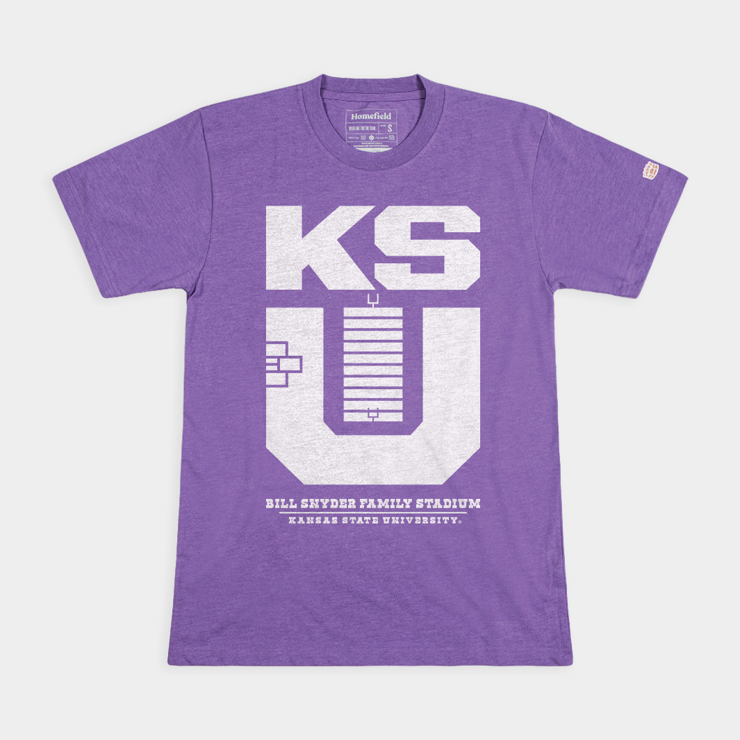 Kansas State 1970s Bill Snyder Family Stadium Tee Hoodie, Sweatshirt | CoreVibeTees.com