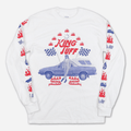 Blue '82 White Long Sleeve T-Shirt Hoodie, Sweatshirt | CoreVibeTees.com (Image 1)