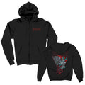 Demon Owl Zip Up Hoodie (Black) T-Shirts, Sweatshirt | CoreVibeTees.com (Image 1)
