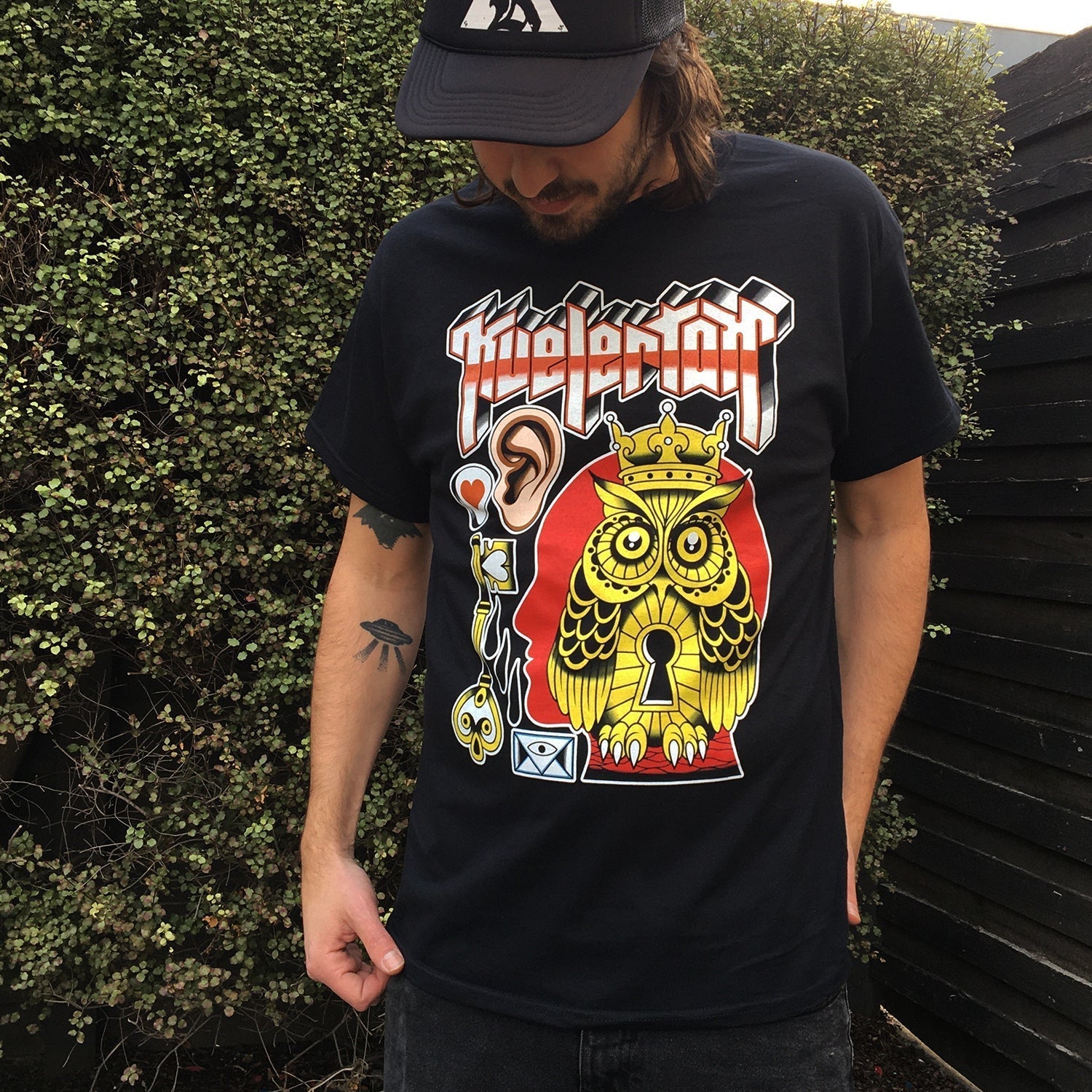 King Owl Tee (Black) Hoodie, Sweatshirt | CoreVibeTees.com (Image 2)