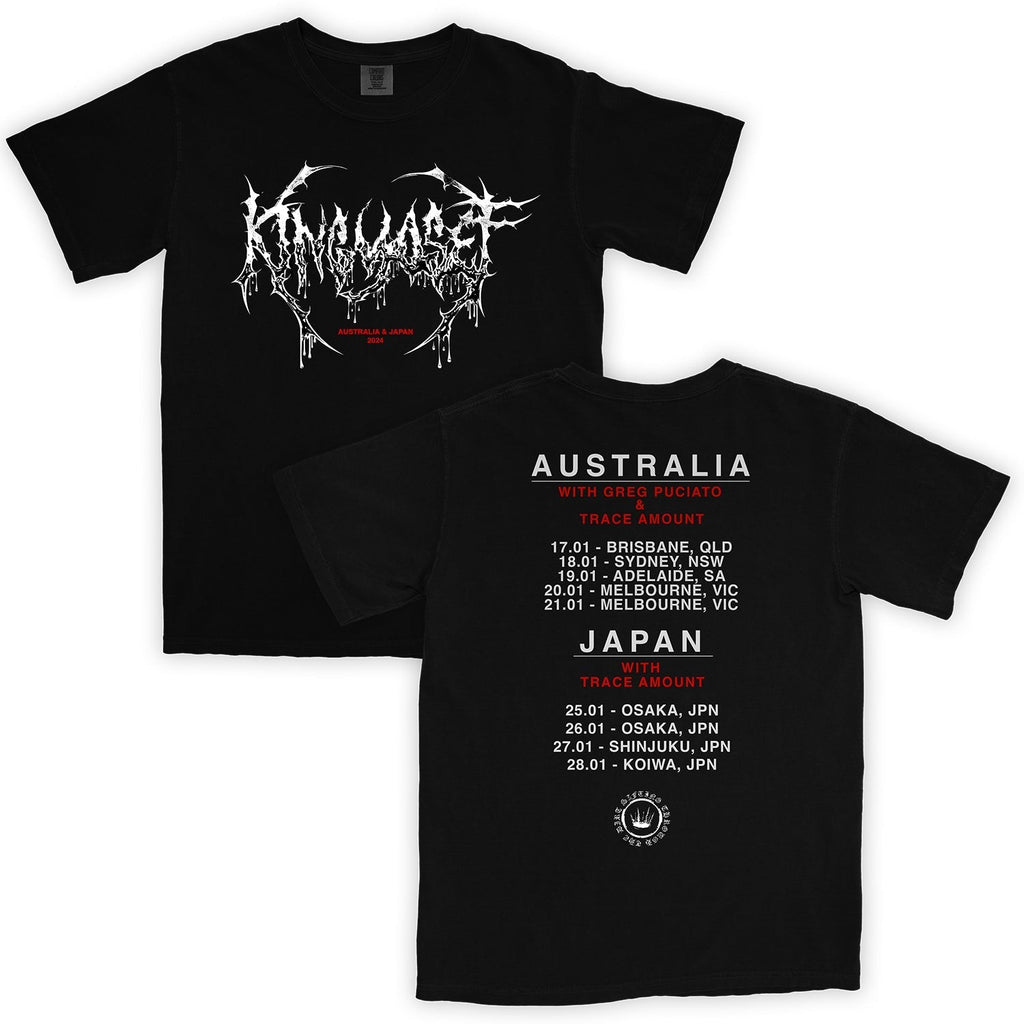 AUS & Japan Tour T-Shirt (Black) Hoodie, Sweatshirt | CoreVibeTees.com