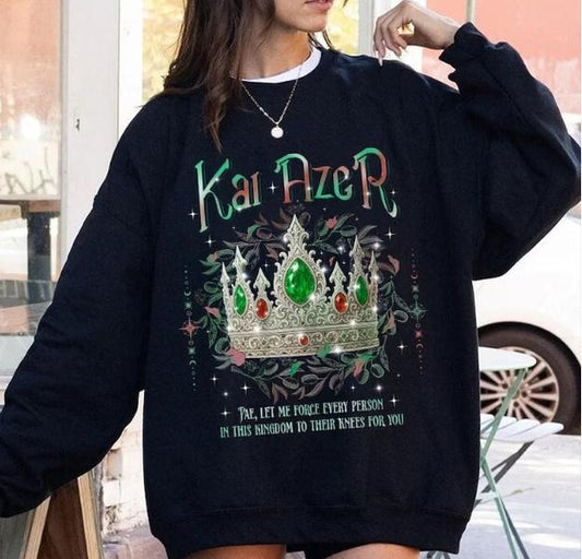 Kai Azer Fearless Bookish Sweatshirt, Bookish Hoodie, Lauren Roberts Merch, Powerless Hoodie, Dark Romance Sweatshirt, Book Lover Gift