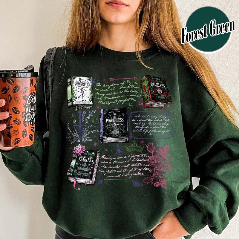 Kai Azer I Love You In Powerless Sweatshirt,Powerless Bookish Sweatshirt,Kai Azer Sweatshirt,Booktok Merch, Reckless Book,Fearless Fan Sweatshirt,Bookish Sweatshirt