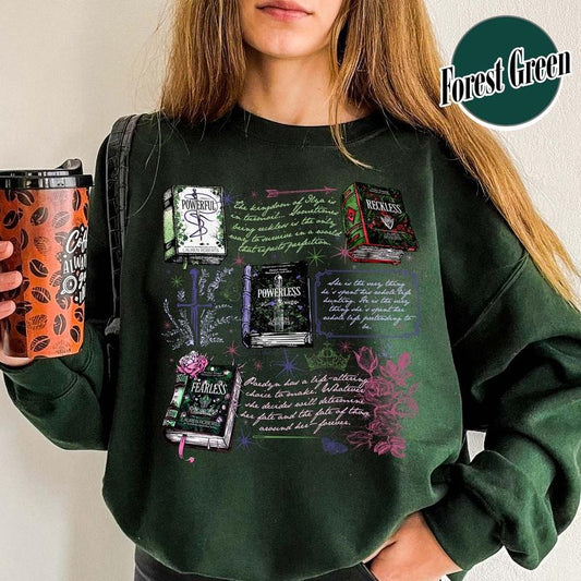 Kai Azer I Love You In Powerless Sweatshirt,Powerless Bookish Sweatshirt,Kai Azer Sweatshirt,Booktok Merch, Reckless Book,Fearless Fan Sweatshirt,Bookish Sweatshirt