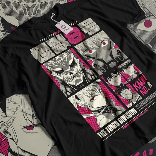 Kaiju No. 8 Kafka Hibino Kaiju Japanese Kaiju Shirt Unisex Tee, Anime Shirt, Manga Lover Shirt, Anime Graphic Tee Cotton Menswear