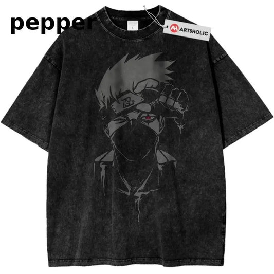 Kakashi Hatake Shirt, Naruto Shirt, Anime Shirt, Vintage Tee Sweatshirt, Hoodie, Comfort Colors