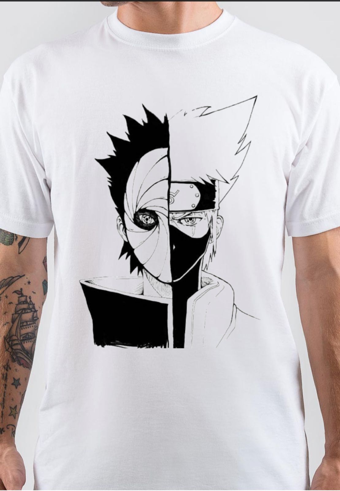 Kakashi Vs. Obito T-Shirt Hoodie, Sweatshirt | CoreVibeTees.com