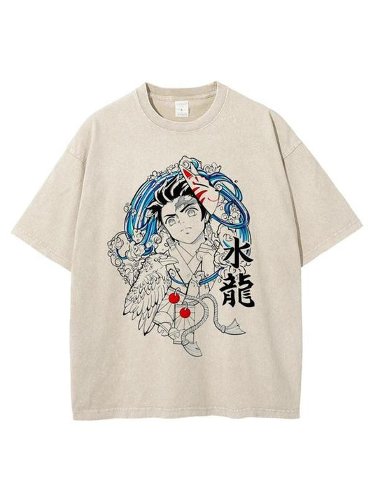 Kamado Tanjiro Shirt, Kimetsu No Yaiba Shirt, Demon Slayer Shirt, Anime Shirt, Gift For Fans, Unisex Shirt, Cotton Shirt, Vintage Shirt, Crewneck Shirt, Streetwear, Oversized T-Shirt, Sweatshirt, Hoodie