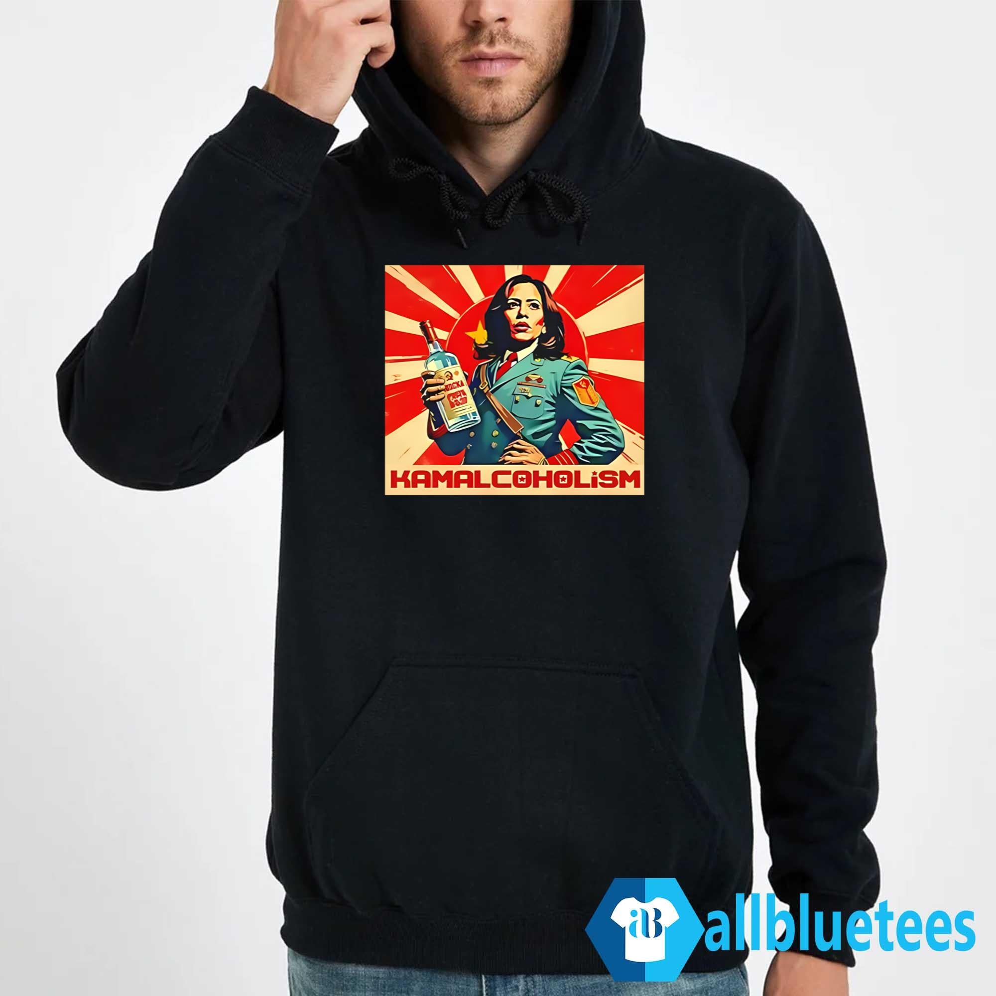 Kamala Harris Hammered Kamalacoholism Communism Shirt
