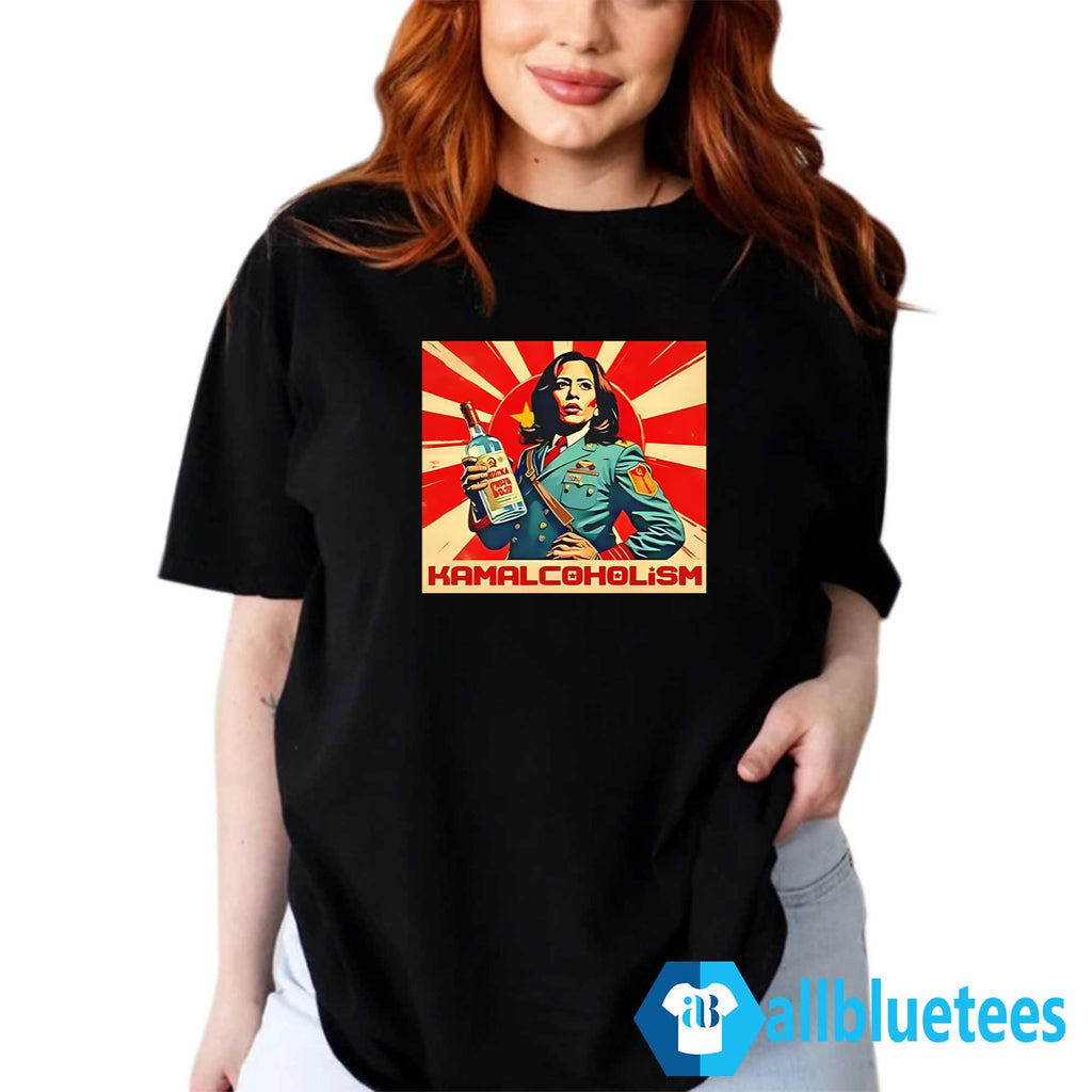 Kamala Harris Hammered Kamalacoholism Communism Shirt