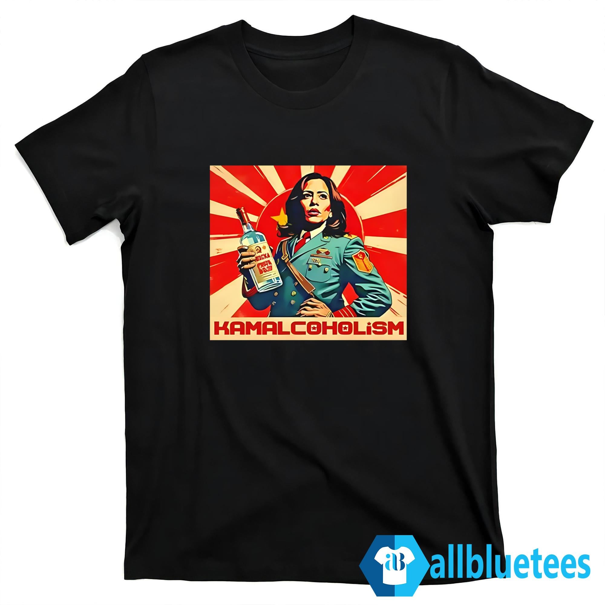 Kamala Harris Hammered Kamalacoholism Communism Shirt