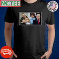Kamala Harris and husband vs Donald Trump and wife shirt